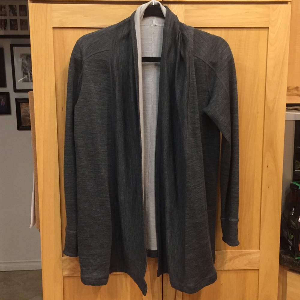 Reversible Ibex Cardigan LIKE NEW